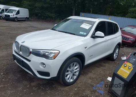 2016 BMW X3 xDrive28I from USA, damaged, VIN 5UXWX9C5XG0D91249